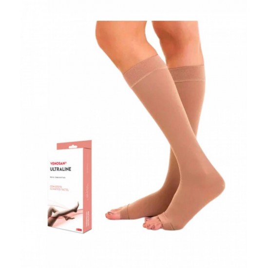 MEIA 3/4 ULTRALINE 4000 EFEITO CLIMÁTICO TACTEL - VENOSAN