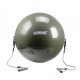 BOLA SUIÇA DE GINÁSTICA COM EXTENSORES 65CM LS3227 - LIVEUP