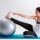 BOLA SUÍÇA GYNASTIC BALL CINZA - 65CM CARCI