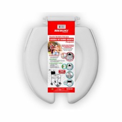ASSENTO SANITÁRIO CADEIRA DE BANHO ALMOFADADA SEM TAMPA MEBUKI