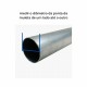 PONTEIRA PARA MULETA AXILAR CINZA ARTICULADA 7/8 - MERCUR