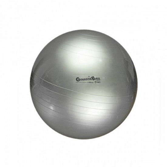 BOLA SUÍÇA GYNASTIC BALL CINZA - 65CM CARCI