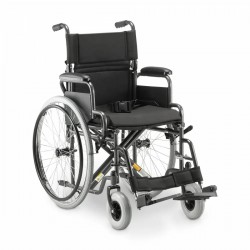 CADEIRA DE RODAS EM AÇO ATÉ 120KG 46CM ASSENTO D400 - DELLAMED
