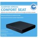 ALMOFADA CONFORT SEAT PRETO  - PERFETTO