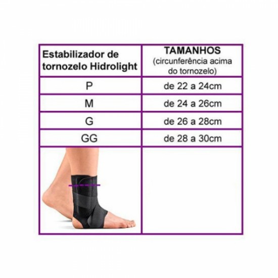 ESTABILIZADOR DE TORNOZELO - HIDROLIGHT