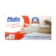 LUVA DE PROCEDIMENTO NÃO CIRÚRGICO DE LÁTEX COM PÓ C/ 100UND - MEDIX