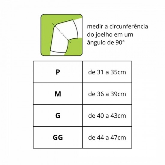 JOELHEIRA DE TERMOCOMPRESSÃO COM CINTAS CRUZADAS - MERCUR