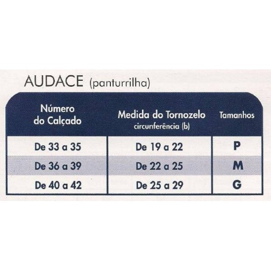 MEIA 3/4 SIGVARIS STYLE AUDACE SUAVE COMPRESSÃO 15-20MMHG - SEM PONTEIRA