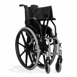 CADEIRA DE RODAS AÇO KE 44CM PRETA - ORTOBRAS