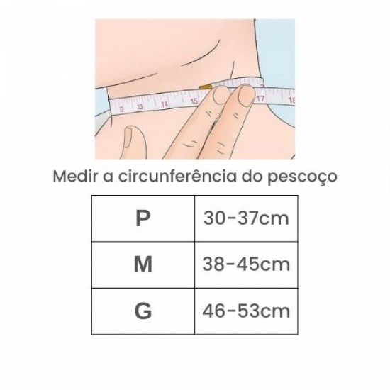 COLAR CERVICAL PHILADÉLPHIA COM ORIFÍCIO TIMA