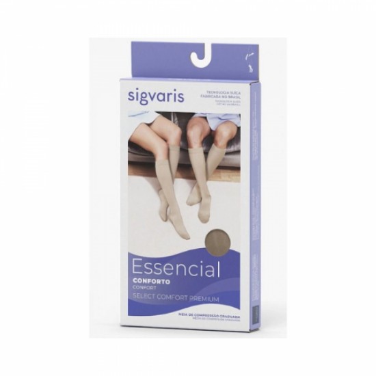 MEIA CALÇA SIGVARIS SELECT COMFORT PREMIUM 20-30MMHG - SEM PONTEIRA
