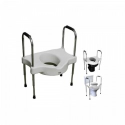 ELEVAÇÃO PARA ASSENTO SANITÁRIO SIT V COM ALÇAS CARCI