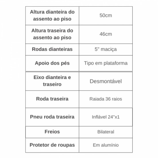 CADEIRA DE RODAS STAR LITE MONOBLOCO EM ALUMÍNIO 42CM PRETA - ORTOBRAS