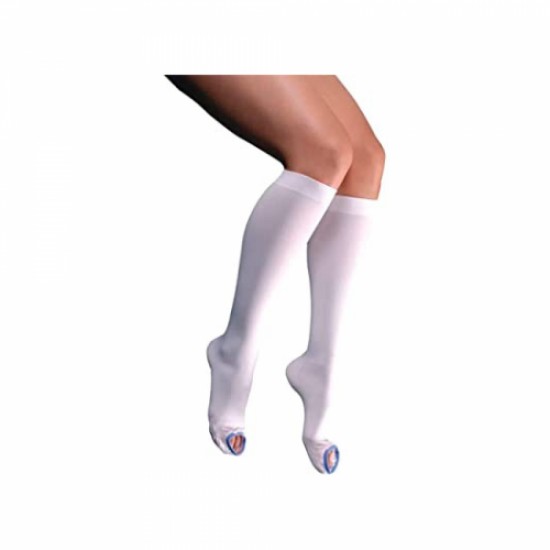 MEIA 3/4  VENOSAN AD AES ANTITROMBO BRANCA 18MMHG